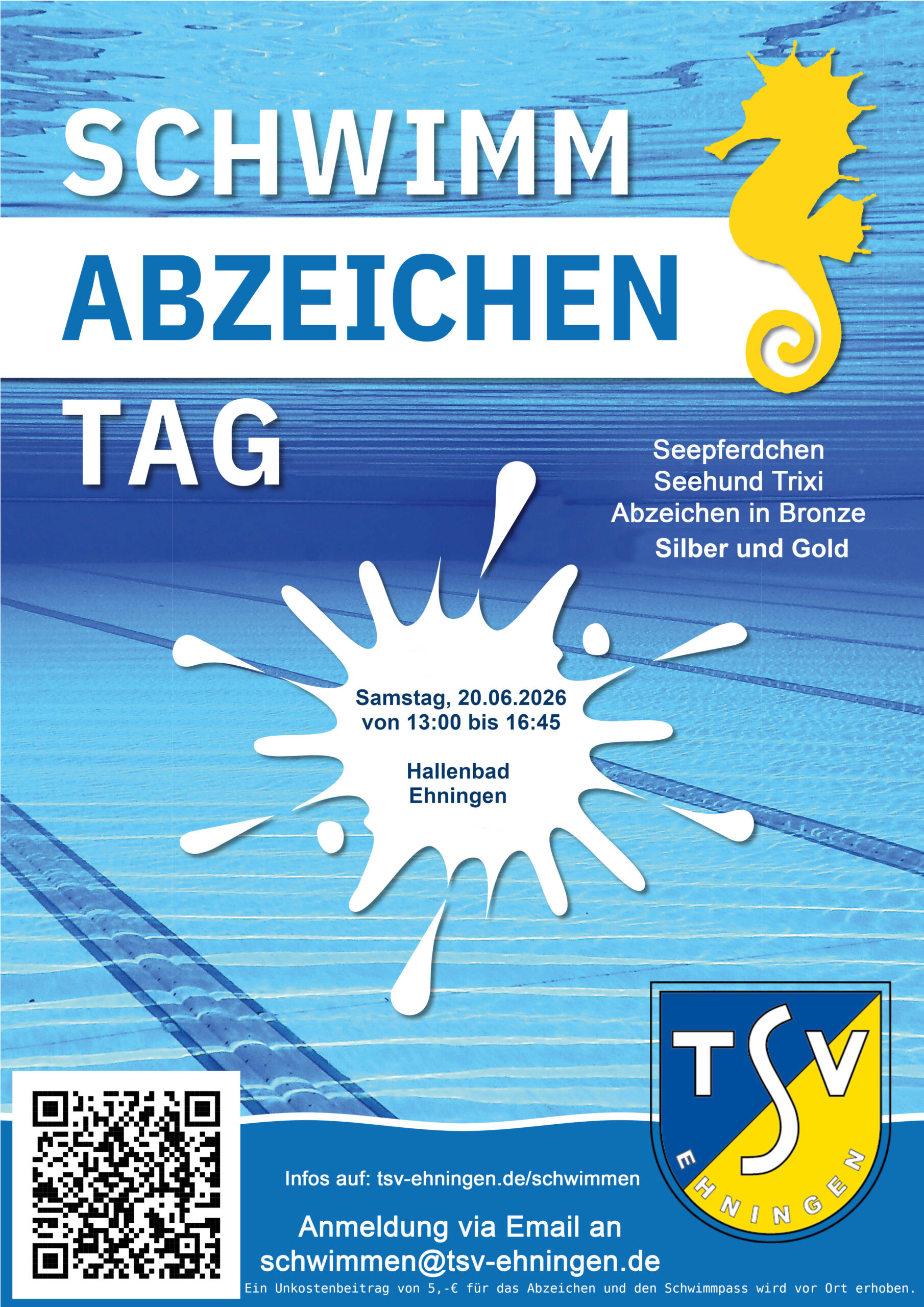 Mehr über den Artikel erfahren Erfolgreicher Schwimmabzeichentag